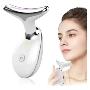 Masajeador Facial Cuello Papada Antiarrugas Reafirmante Blanco