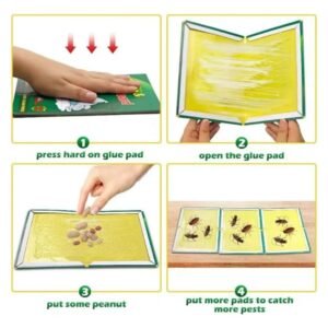 Trampa  Para Ratas Ratones Adhesiva Pegamento Fuerte
