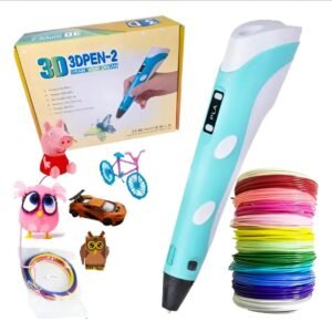 Lapiz 3d Base Lcd Filamento Dibuja Decora