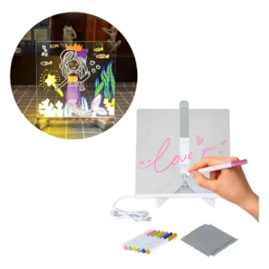 Pizarra Magica Luz Led 30x20