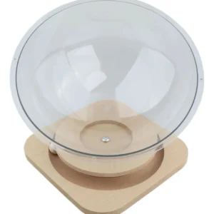 Cama Capsula Para Gatos Giratorias Con Pelotas De Juego Grande