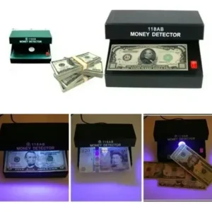 Detector De Billetes Falsos Uv 118ab Verificador De Dinero