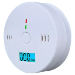 Alarma Detector Monóxido De Carbono Autónomo Digital LCD