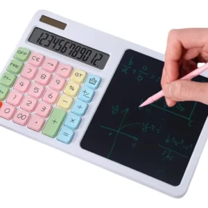 Calculadora Escritorio Con Pizarra Led De Escritura