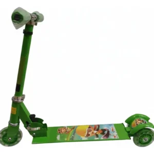 Monopatín Infantil Plegable 3 Ruedas Con Luces Led Regulable Dibujo Infantil