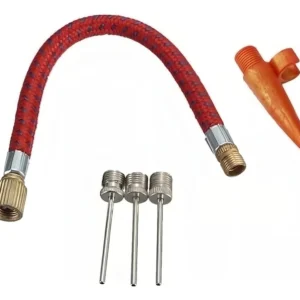 Inflador Manual J LAKANG Pelotas Bicicleta Portátil Rojo 2000psi