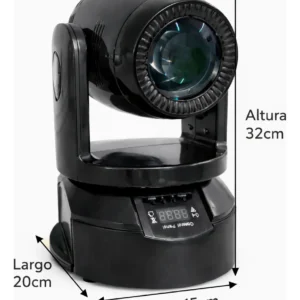 Cabezal Móvil Beam Led 100W Prisma 9 Globos DMX Profesional