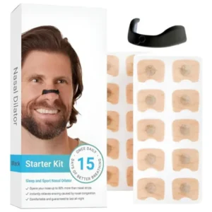 Tiras Nasales Magnéticas Para Mejorar Respiración Diaria X15 Tabletas