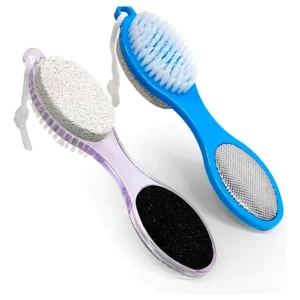 Cepillo Pies Exfoliador Piedra Pomez Dureza Callos 4 En 1