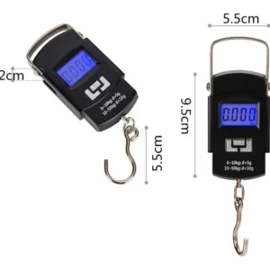 Balanza Digital Portátil  De Gancho Capacidad Máxima 50kg
