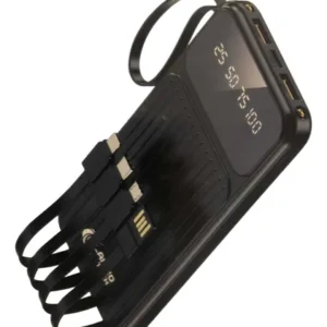 Cargador Portátil Solar Power Bank 4 En 1 6000mAh