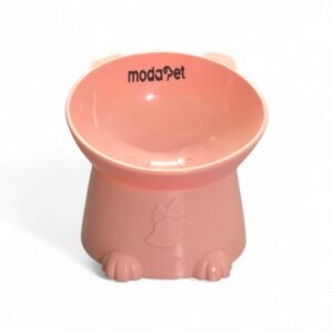 Plato Alto Elevado Para Mascotas Con Orejitas