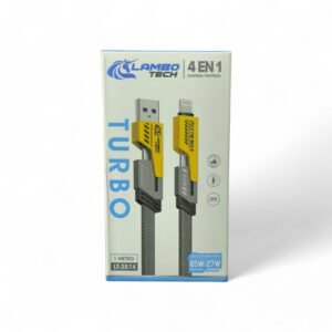 Cable De Carga Rápida Multifuncional 4 En 1