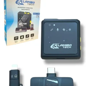 Micrófono Corbatero Inalámbrico 2 Pcs